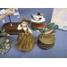 Lot of 6 Assorted Musical Boxes Animals Girl Picture