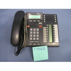 Black Meridian Nortel  T7316E Business Phone
