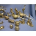 28 pce of Brass Ornaments Animals