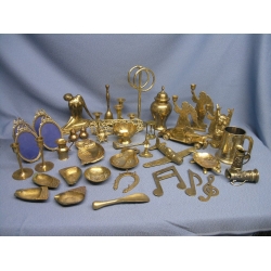 40 pc Misc Brass Ornaments Misc