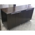 Credenza Dark Brushed Alum Legs and Handles 54 x 20x 29