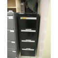 Black Vertical 4 Drawer File Cabinet