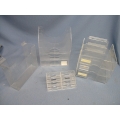 Plastic Slatwall Fixtures for Brochure Business Cards