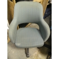 Light Green Office Chair adjustable up and down