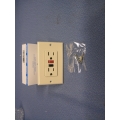 Leviton Ivory 6599/809 125 V AC GFI Receptacle