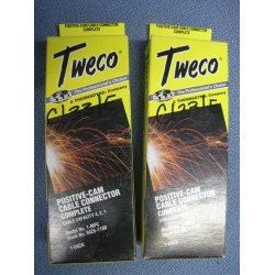 Lot of 2 1-MPC Tweco® Cable Connector No. 9425-1100