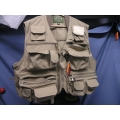 Orvis Fishing Vest XL & Accessories Tape Flies Floats