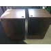 Pair Vintage Bose 501 Loud Speaker System w Deflector