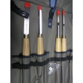 4 Piece Turning Tools w Bag - Lee Valley Tools