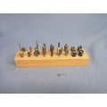 Lot of 16 Assorted Router Bits