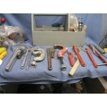 Lot of Plumbing Tools - Ridged Wrench Pipe Cutter