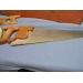 Lot of 6 Vintage Hand saws in a case