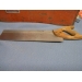 Lot of 6 Vintage Hand saws in a case