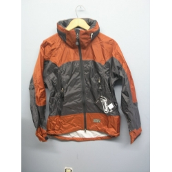 EntrantV Toray Weatherproof Jacket Rust Charcoal Small w Hood