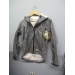 EntrantV Toray Weatherproof Jacket Light Grey Medium w Hood