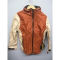 EntrantV Toray Weatherproof Jacket Rust Beige Large w Hood