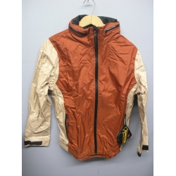 EntrantV Toray Weatherproof Jacket Rust Beige Medium w Hood