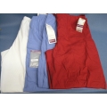 Lot of 4 Unisex drawstring Scrubs Pants Cherry Blue White - L