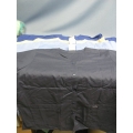 Lot of 4 Landeau Scrub Shirts navy Lt Blue Dark Blue Beige - XXL