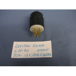 Leviton Nema L14-30 30A 125/250V GRDG Turn & Pull Male 4P