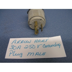 Arrow hart 30A 250V Grounding Plug Turn & Pull