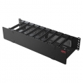 APC Horizontal Cable Management, 19: rack, 2U, D rings
