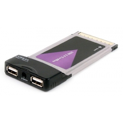 Q-Star USB 2.0 PCMCIA Card (for laptops CardBus Type II) 2 port