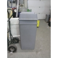 2 Rubbermaid Garbage Cans 19 x 19 x 34
