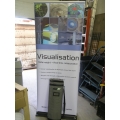 Classic Roll Up Trade Show Expolinc Display Stand w Case