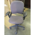 Executive Medium  Back Office Chair Fabric Purple Adjustable
