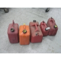 Lot of 5 Assorted Gas Cans