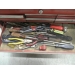 Red 9 Drawer Waterloo Toolbox With Assorted Tools - Files Wrench