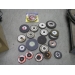 Lot of Assorted Grinding Disc Bench Grinder