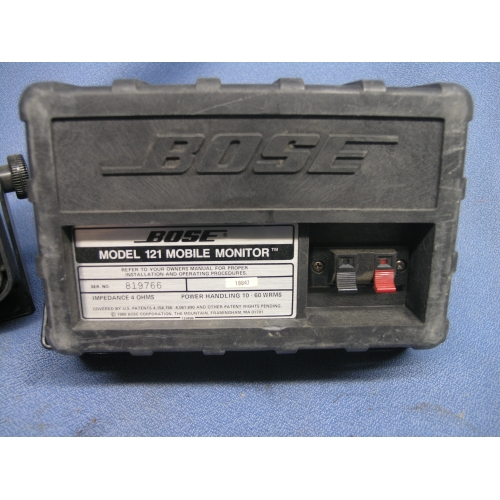 Bose 121 mobile monitor best sale