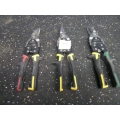 Set of 3 Dewalt Aviation Snips