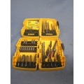 Lot of 2 Dewalt Bit Sets