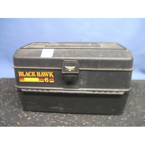 Black Hawk 6 Fishing Tackle Box w Assorted Accessories -  - Buy &  Sell Used Office Furniture Calgary