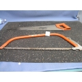 Lot of 2 Saws Hand And Buck Saw Bow