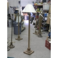 Elegant Floor Lamp Antique Gold stand