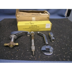 Lot of Faucet and Drain Plumbing Parts