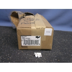 Lot of Aprox 1000 Pces Shelf supports White