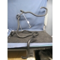 Black Mannequin Chrome Rack w Bendable Arms Black Mannequin Chrome Rack w Bendable Arms