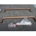 Lot of 2 Heavy Duty Handles 10" Brushed 12 Copper