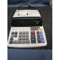 Sharpe EL-2615P III 12 digit Printing Calculator Adding Machine
