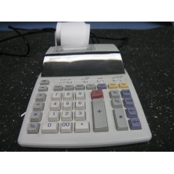 Sharpe EL-1850 Printing Calculator 2 Color Adding Machine
