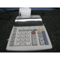 Sharpe EL-2607R III 12 Digit 2 Color Calculator Adding Machine