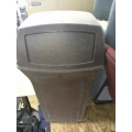 Commercial Rubbermaid Garbage Can Double Sided 40 x 25 x 25