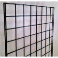 Lot of 2 Grid Wall Panel Racks 2x6, 24x72 Security bars Door