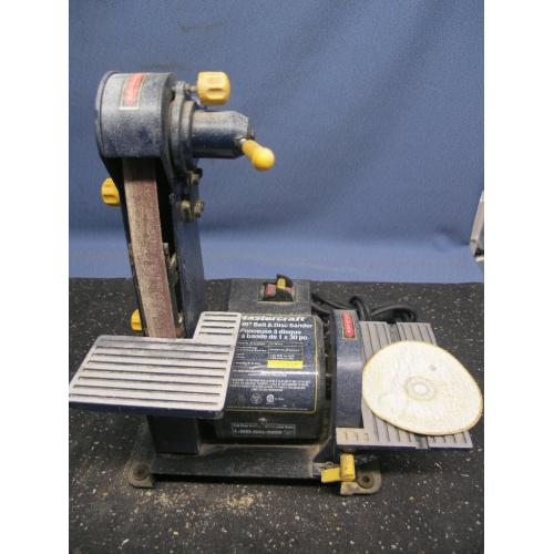 Mastercraft 1x30 shop belt sander