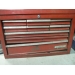 Red 9 Drawer Waterloo Toolbox With Assorted Tools - Files Wrench